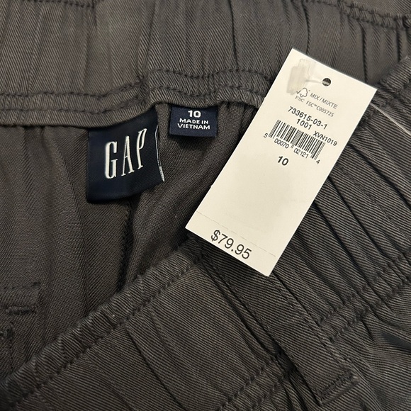 GAP NWT elastic waist high rise trousers - Picture 8 of 8